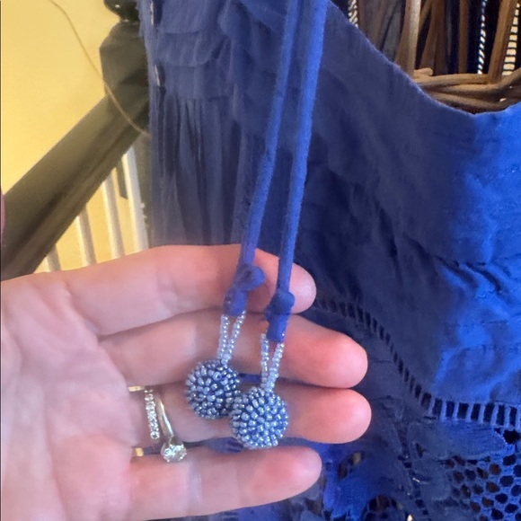 Farm Rio beautiful royal blue dress - Picture 7 of 14